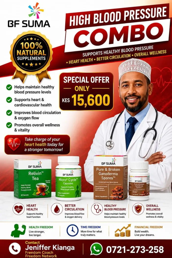 High Blood Pressure Combo — BF Suma supplement combo