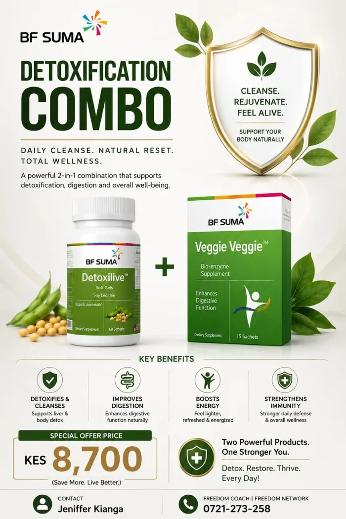 Detoxification Combo — BF Suma supplement combo