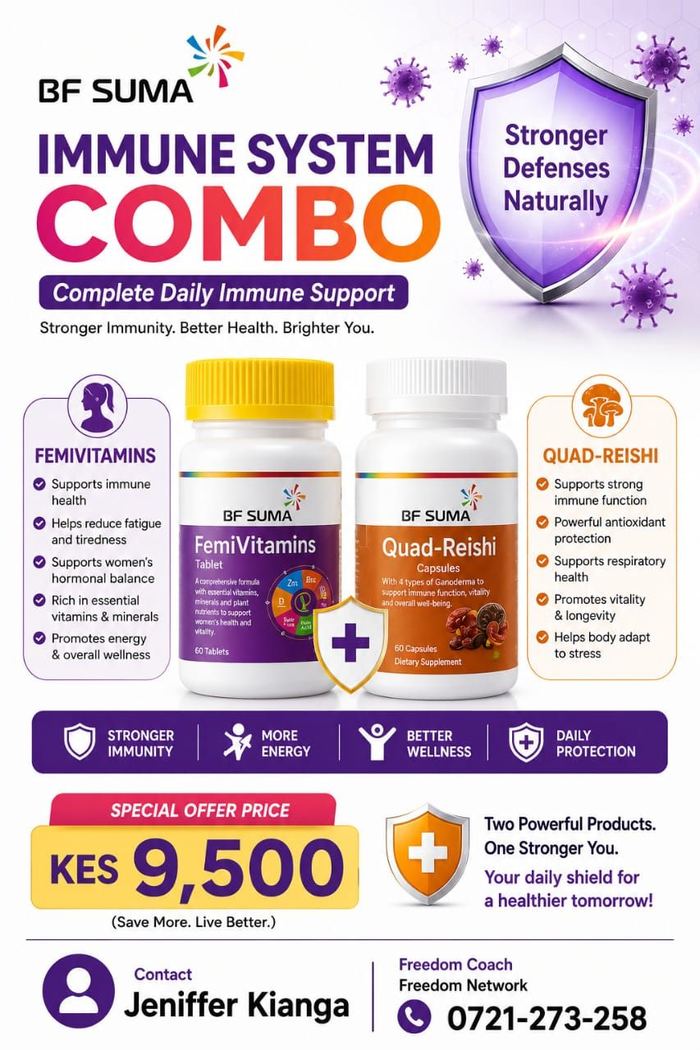 Immune System Combo — BF Suma supplement combo