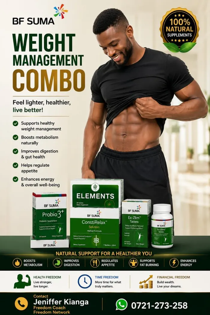 Weight Management Combo (Men) — BF Suma supplement combo